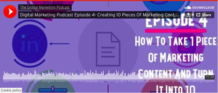 Creating 10 Pieces of Marketing Content From 1