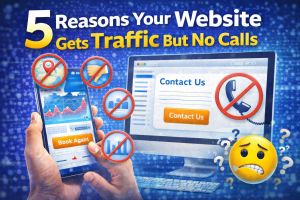 5 Reasons Your Website Gets Traffic But No Calls