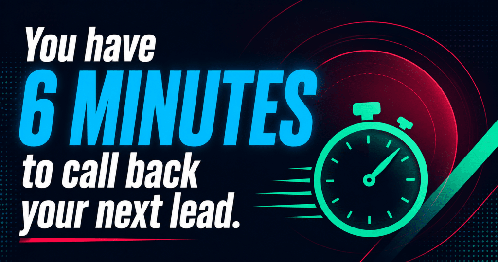 The 6-Minute Lead Response Window: Why Speed Beats Volume Every Time